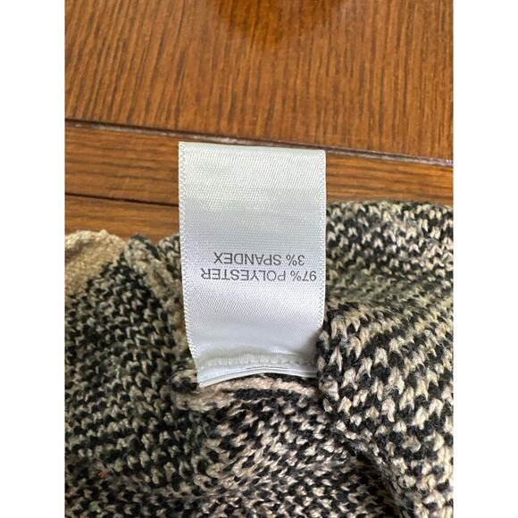 Rachel Zoe Black and Cream Animal Print Sweater - Picture 5 of 7